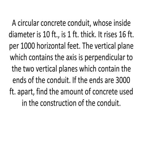 Solid Mensuration [QEE-R 2012]
