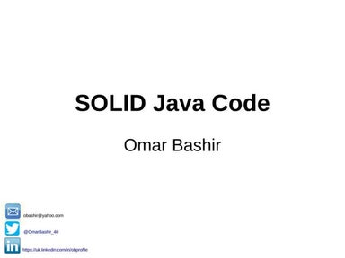 SOLID Java Code
