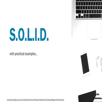 S.O.L.I.D. with practical examples