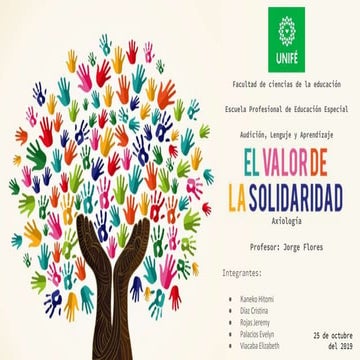 Valor de la Solidaridad