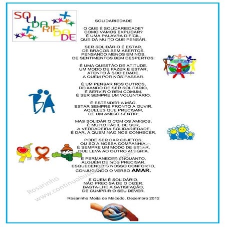 Solidariedade | DOCX