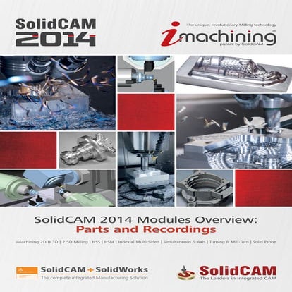 Solidcam 2014 modules_overview