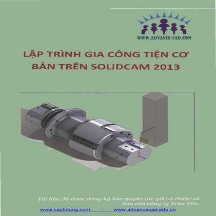 Giáo trình lập trình gia công tiện Solidcam