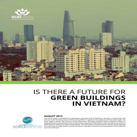 The market for Green Buildings in Vietnam | www.solidiance.com  |