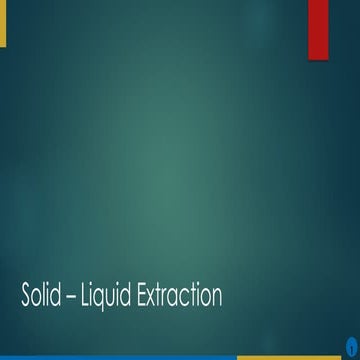 LEACHING CONCEPT, TECHNIQUE AND SINGLE AND MULTISTAGE LEACHING | PPTX