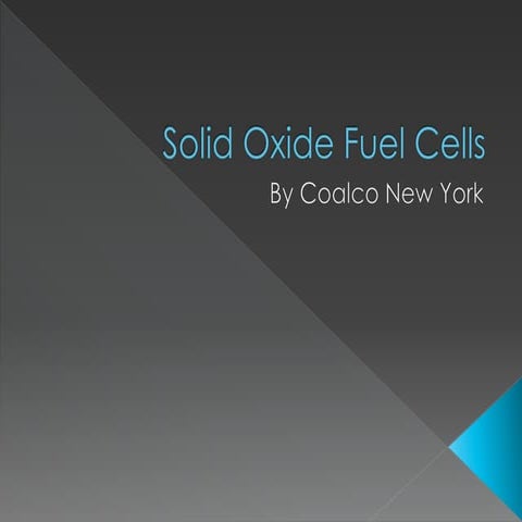Solid Oxide Fuel Cells