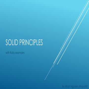 Solid principles
