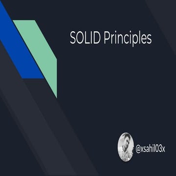 Solid principles