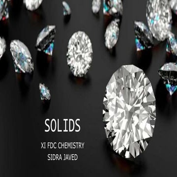 Ionic solids vs Covalent solids