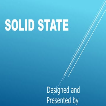 Solid state 