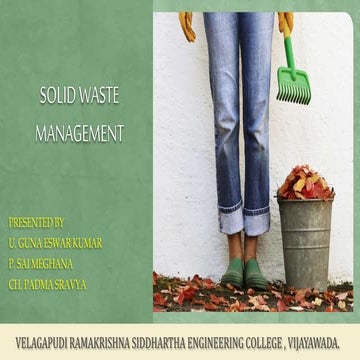Solid waste management
