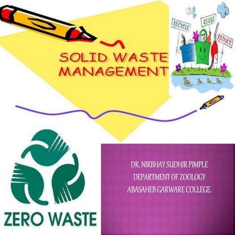 Solid waste management 
