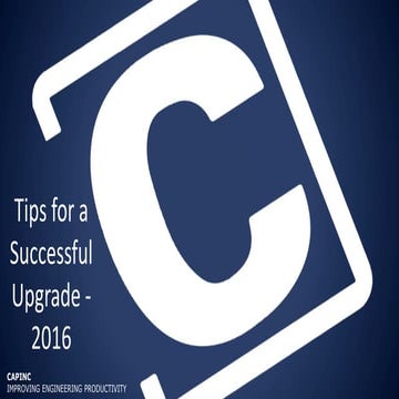 Best Practices For A Successful SOLIDWORKS 2016 Upgrade