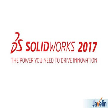 SOLIDWORKS 2017 Launch