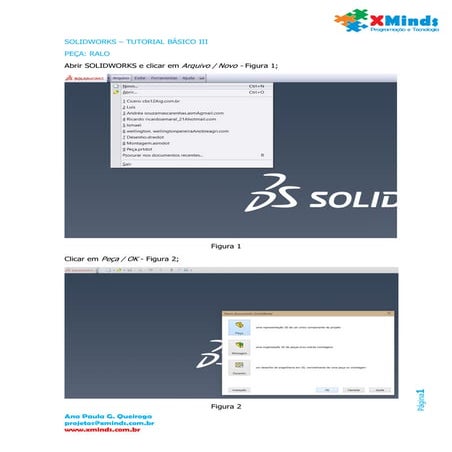 Tutorial Básico - Solidworks I | PDF