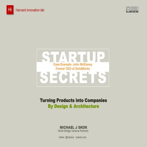 Turning Products into Companies - Case - SolidWorks