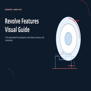 Comprehensive SOLIDWORKS Revolve Feature Training with Exercises and ...