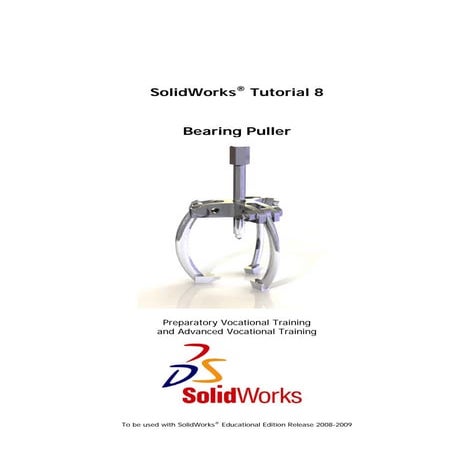 Solid works tutorial08_bearingpuller_english_08_lr