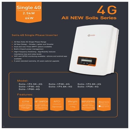Solis 4.0 Data Sheet