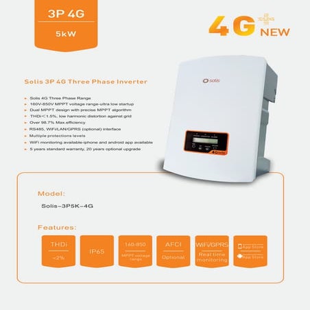 Solis 5kw 3 phase