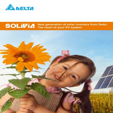 Инверторы Delta Solivia | PDF