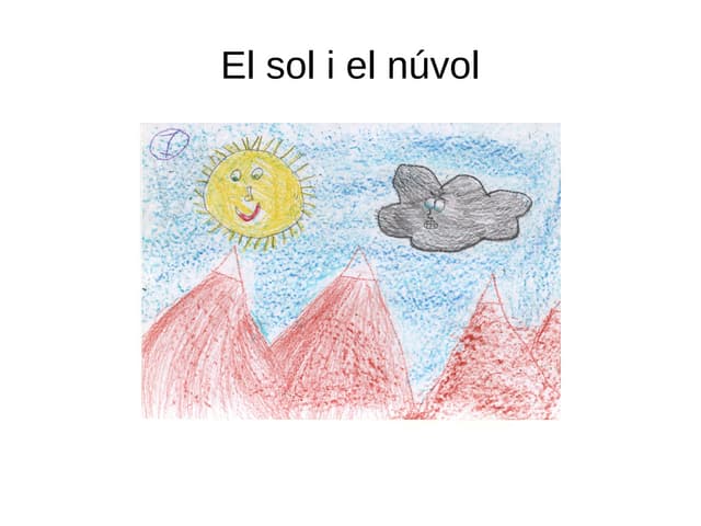 El sol i el núvol 1A