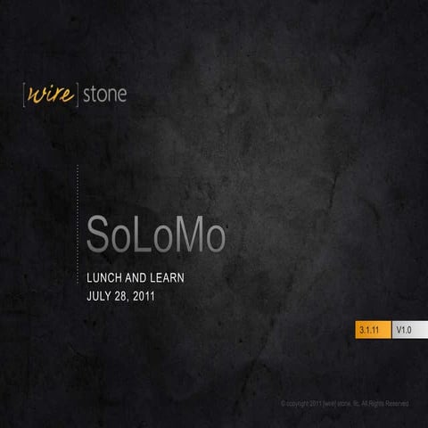 MoSoLo Lunch & Learn 