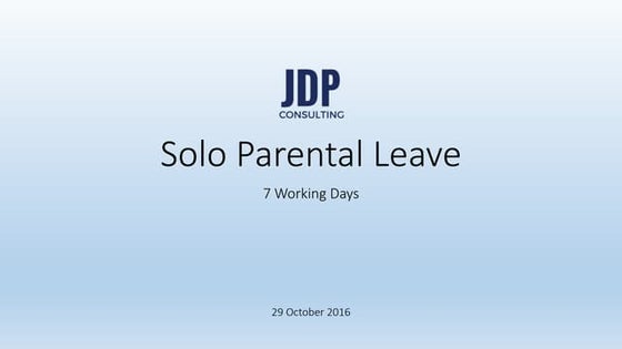 RA11861- Expanded Solo Parents' Welfare Act.pptx | Adoption and ...