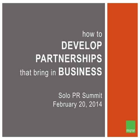 How To Choose A Business Partner | PDF
