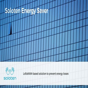 Energy Saver solution for office buildings