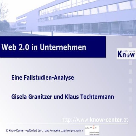 Web 2.0 in Unternehmen