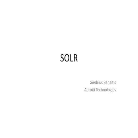 Solr 