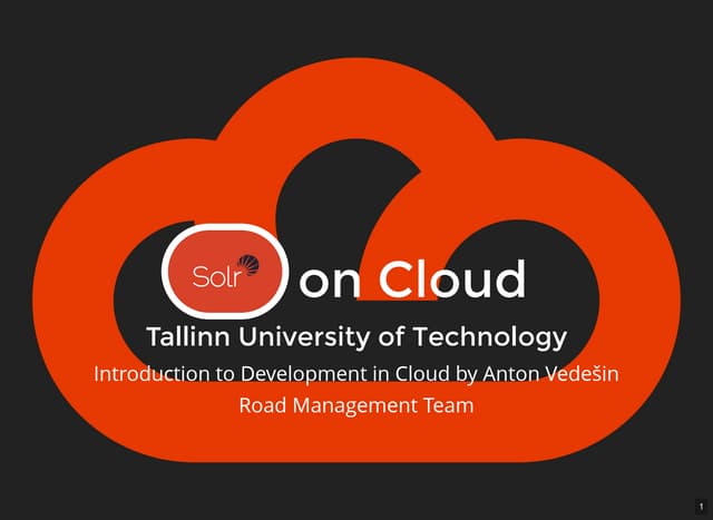 Solr on Cloud