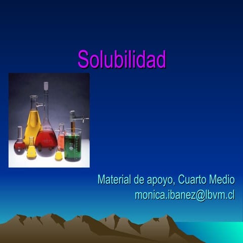 Solubilidad