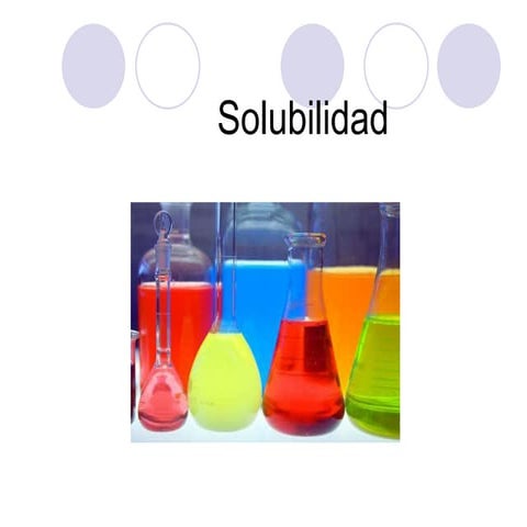 Solubilidad 
