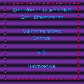 Solución de la actividad