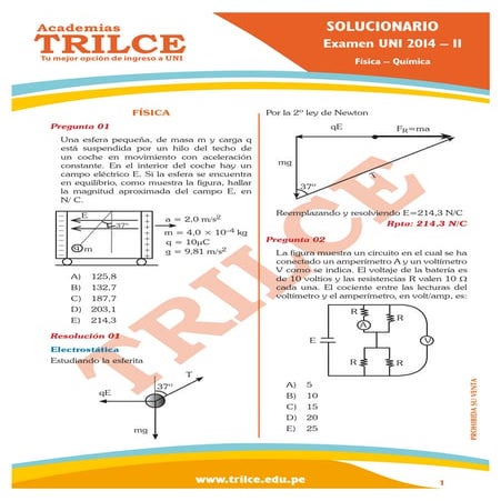 Solucionario uni2014 ii-fisica-quimica