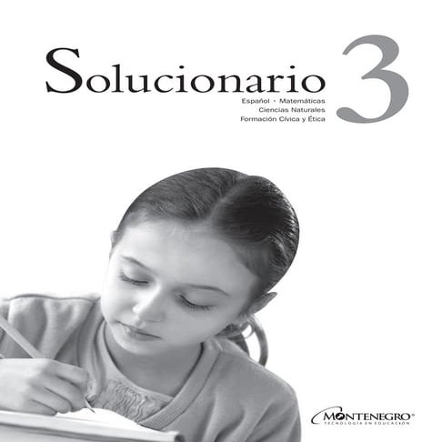 Solucionario 3 grado de Libros de Texto