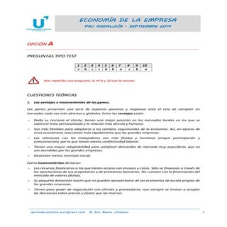 Solucionario Andalucía septiembre 2014