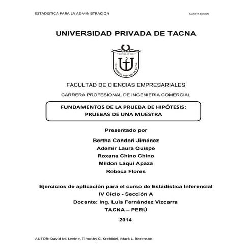 SOLUCIONARIO DE PRUEBA DE HIPOTESIS