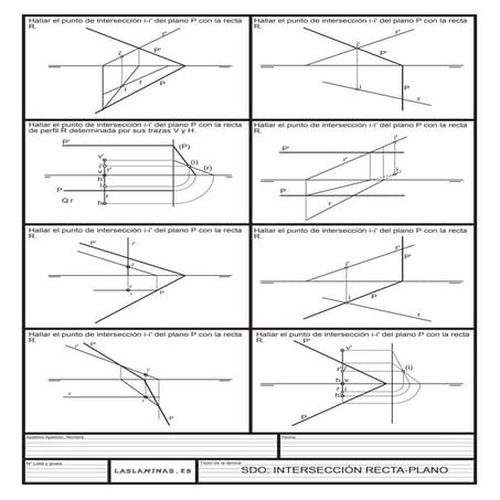 Soluciones intersecciones