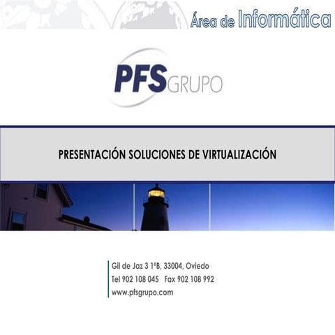 Soluciones de virtualizacion