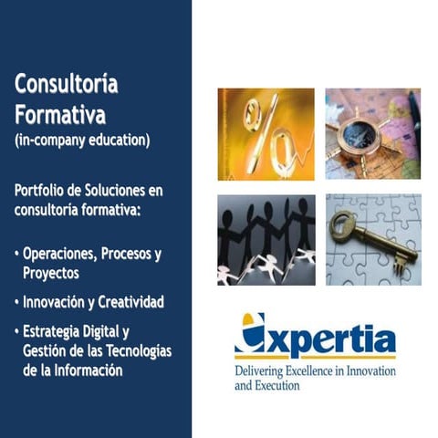 Expertia España Soluciones en Consultoria Formativa Enero 2013