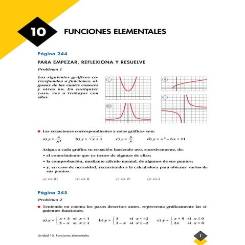 Soluciones funciones