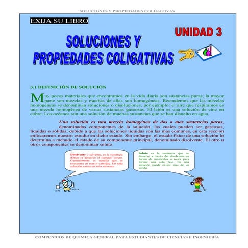 Soluciones Y Propiedades Coligativas