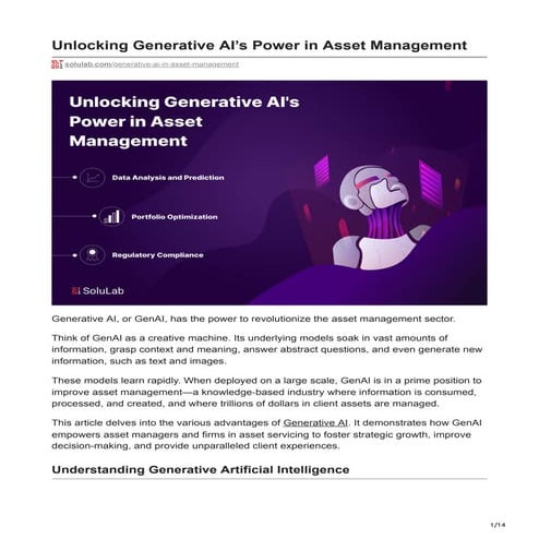 solulab.com-Unlocking Generative AIs Power in Asset Management.pdf