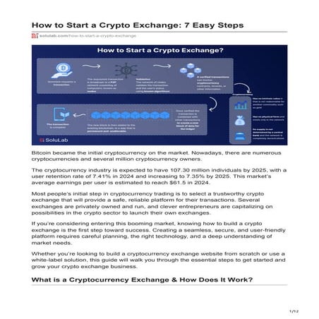 How to Start a Crypto Exchange 7 Easy Steps.pdf