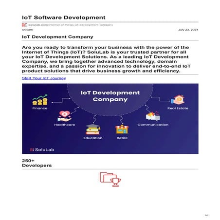 solulab.com-IoT Software Development company