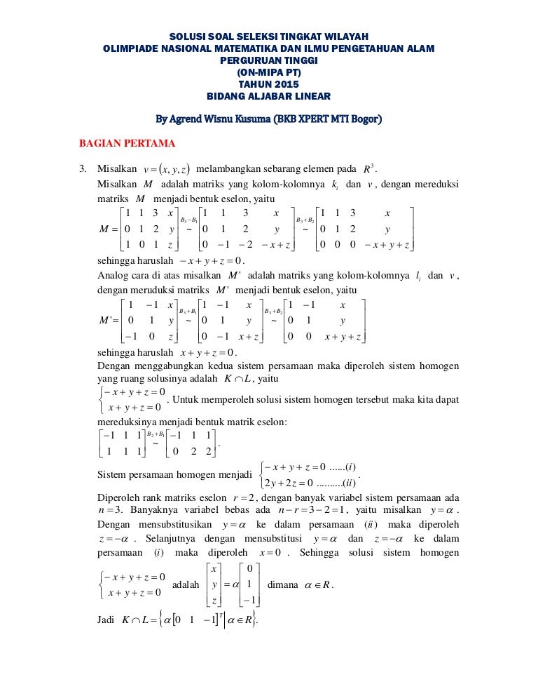 Solusi Alin On Mipa Pt Th 2015 Tk Wilayah Awk Pdf Solusi Alin On Mipa Pt Th 2015 Tk Wilayah Awk Pdf