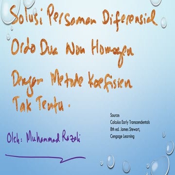 SOLUSI PERSAMAAN DIFERENSIAL ORDO DUA NO HOMOGEN.pdf